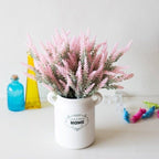 1 Bundle Artificial Lavender Fake Flowers Wedding Bouquet Home Kitchen Office Table Centerpieces Arrangements Decor