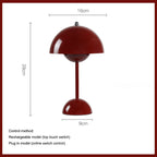 Minimally designed dual-purpose night light for charging and plugging, decorating the bedroom headboard with a luxurious and hig