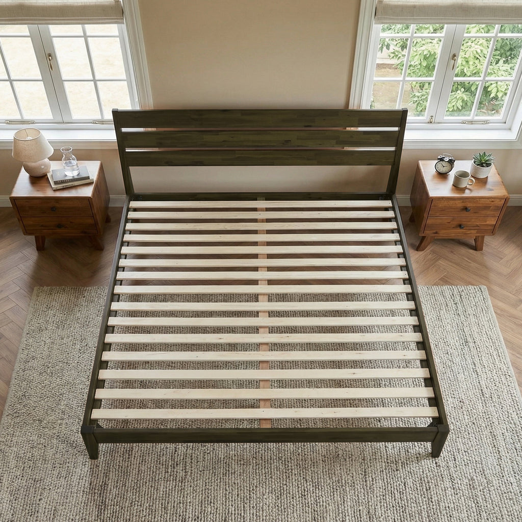 Emery Solid Wood Bed Frame