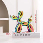 ceramics Balloon Dog Sculpture Home Decor room Decoration Accessories Office Nordic Animal Decorative Sculptures and Figurines