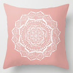 Pink Feather Pillowcase Decorative Sofa Cushion Case Bed Pillow Cover Soft Decorative Square Throw Pillow Cover Cushion Covers Pillow Case Home Decor Decorations for Sofa Couch Bed Chair Home Decor Car Cushion Cover Cute Pillow Case 45X45CM